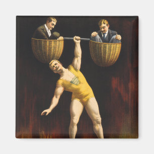 Íman O Sandow Eugen Sandow Levantador de Peso de Vaudev