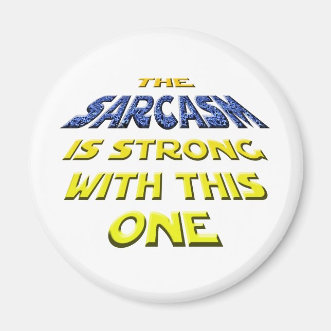 Íman O Sarcasmo Está Forte Com Este (Frente)