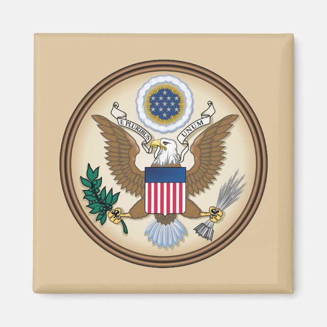 Íman O selo do Excelente (original) (Frente)