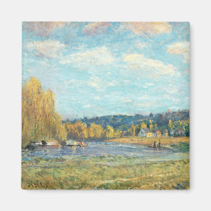 Íman O Sena em Santo-Nuvem Alfred Sisley