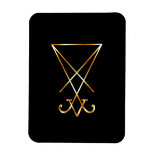 Íman O sigil dourado de Lucifer