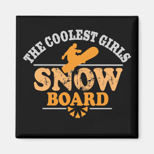 Íman O Snowboard o mais fresco das meninas
