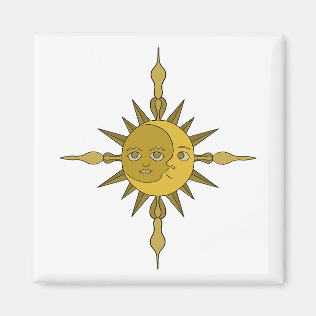 Íman O Sol e a Lua (Frente)