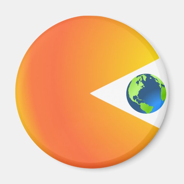 Íman O Sol Engolirá a Terra (Frente)