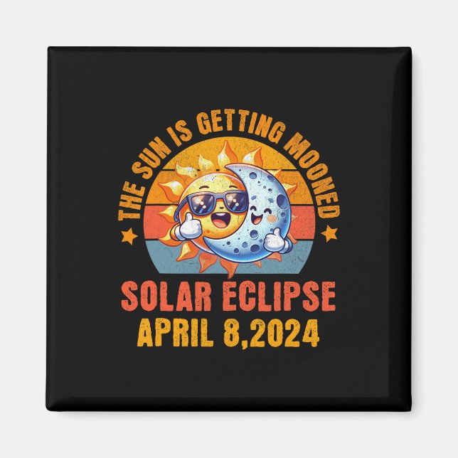 Íman O Sol Está Chegando À Lua Da Chase Solar 2024 (Frente)