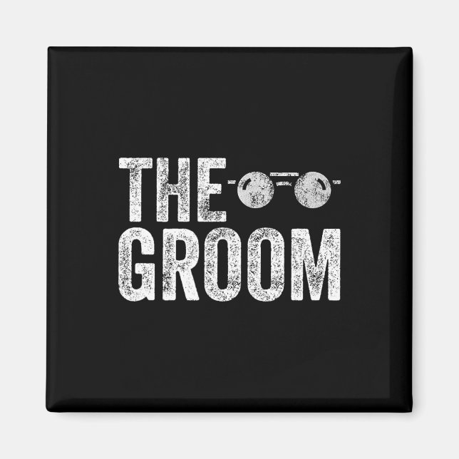 Íman O Solteiro De Casamento Do Chá de panela Do Groom  (Frente)
