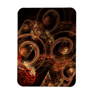 Íman O som do Abstrato de música Premium Magnet