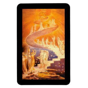 Íman O Sonho de Jacó por William Blake