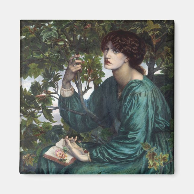 Íman O Sonho do Dia de Dante Gabriel Rossetti (Frente)