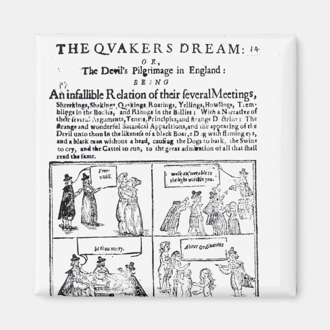 Íman O Sonho dos Quakers (Frente)