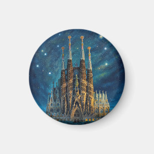 Íman O Sonho Estrelado de Gaudi   Barcelona Sagrada Fam