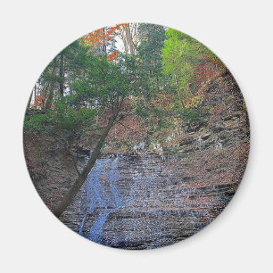 Íman O soro de leite coalhado cai parque nacional Ohio