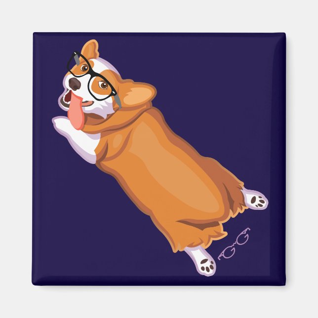 Íman O Sploot do Corgi (Frente)