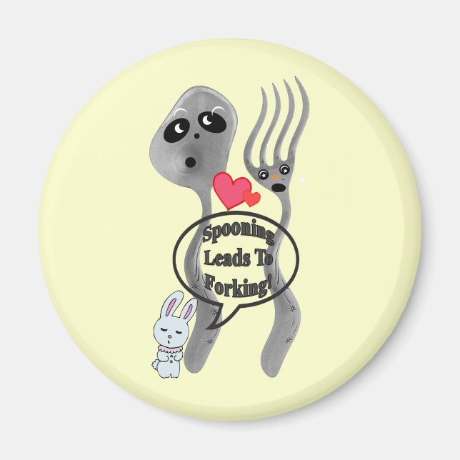 Íman O Spooning conduz ao Forking (Frente)