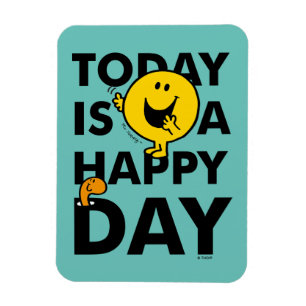 Íman O Sr. Feliz   é hoje um dia feliz
