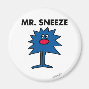 Íman O Sr. Sneeze Irregular-Afiou o corpo