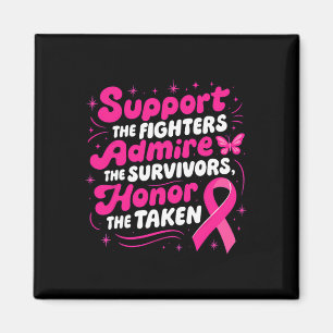 Íman O Suporte à Consciência do Cancer da Mama Combatem