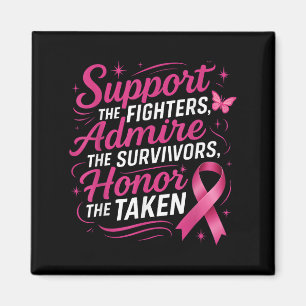 Íman O Suporte à Consciência do Cancer da Mama Combatem