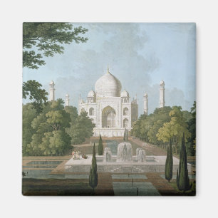 Íman O Taj Mahal, Agra, do Jardim