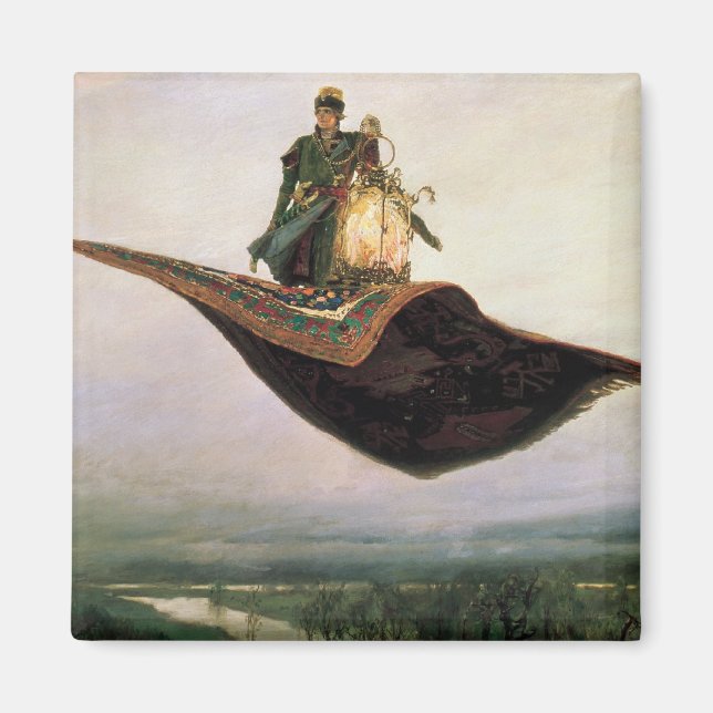 Íman O tapete voador (Frente)