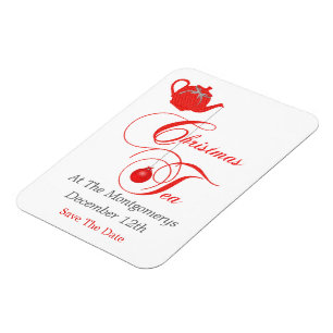 Íman O tea party do Natal, salvar a data