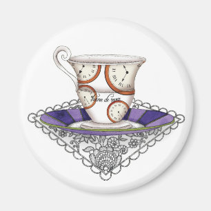 Íman O Teacup cronometra o ímã