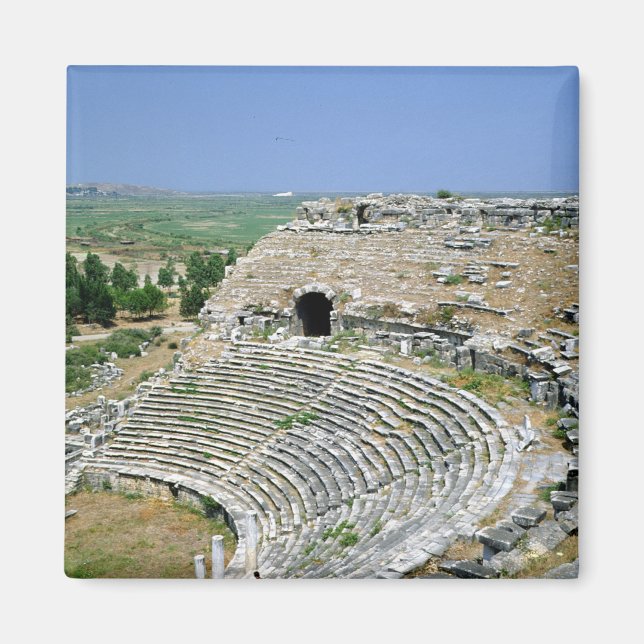 Íman O teatro romano, 1rua século AD (Frente)