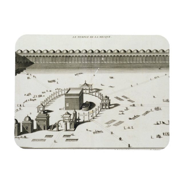 Íman O Templo de Meca (gravura) (Horizontal)