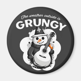 Íman O tempo lá fora é Grungy