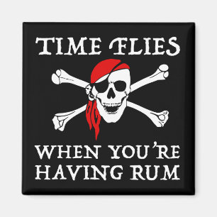 Íman O tempo voa quando você está tendo rum