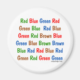 Íman O teste de Stroop