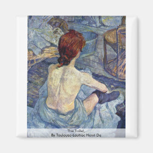 Íman O toalete, por Toulouse-Lautrec Henri De