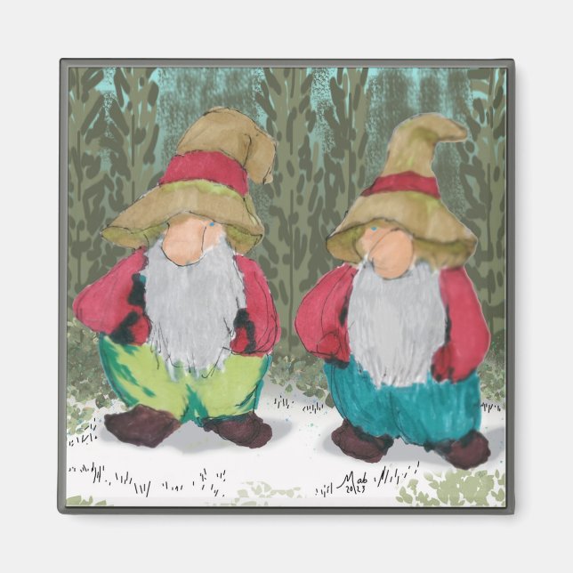 Íman "O Tomten" Natal (Frente)