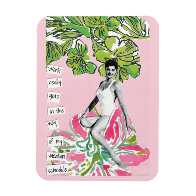 Íman O trabalho do ímã de férias espinhosas atrapalha (Vertical)