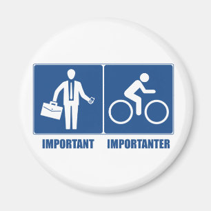 Íman O Trabalho É Importante, O Ciclismo É Importante