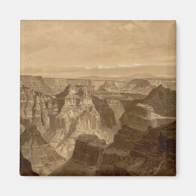 Íman O Transept, Divisão Kaibab, Grand Canyon (Frente)