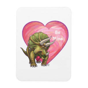 Íman O Triceratops romântico seja meu