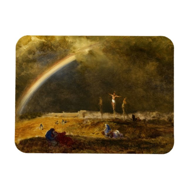 Íman O triunfo em Calvário, 1874, por George Inness (Horizontal)