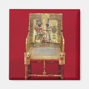 Íman O trono, do túmulo de Tutankhamun
