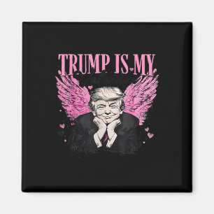 Íman O Trump Retro É O Meu Dia de os namorados De Trump