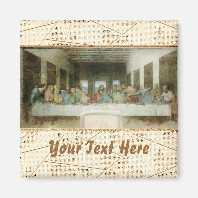 Íman O último jantar (Frente)