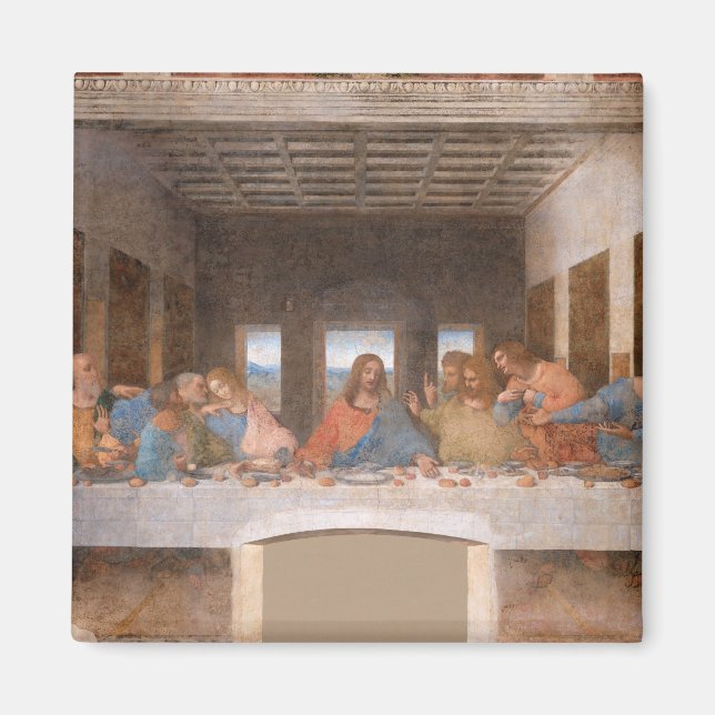 Íman O último jantar de Leonardo Da Vinci (Frente)