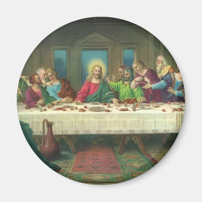 Íman O último jantar originalmente de Leonardo da Vinci (Frente)