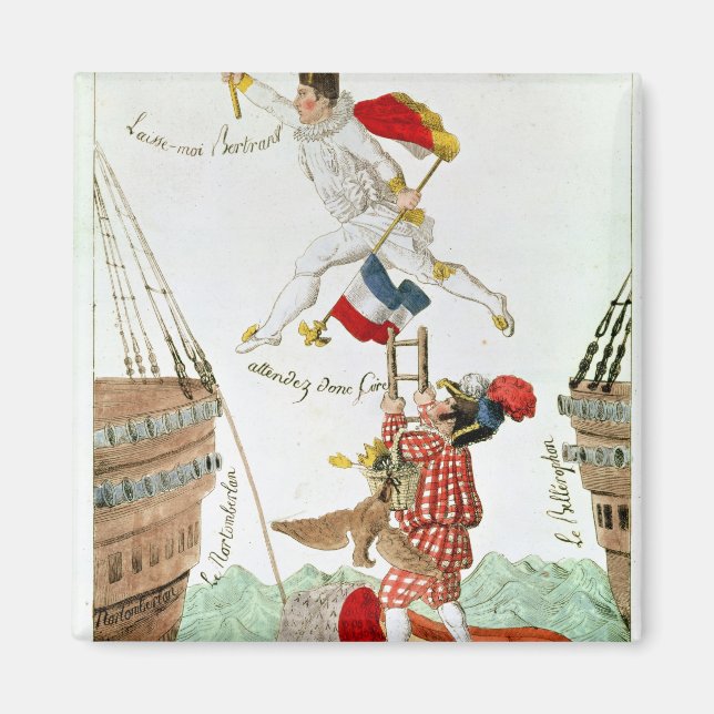 Íman O último salto de um homem Excelente, 1815 (Frente)