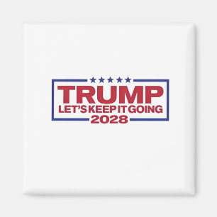 Íman O Vamos Trump 2028 Continua.