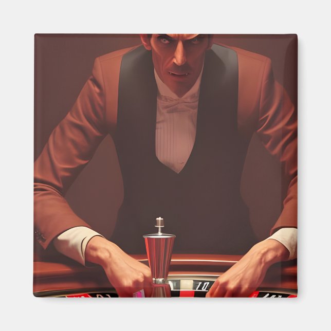 Íman O Vampire Casino Dealer (Frente)