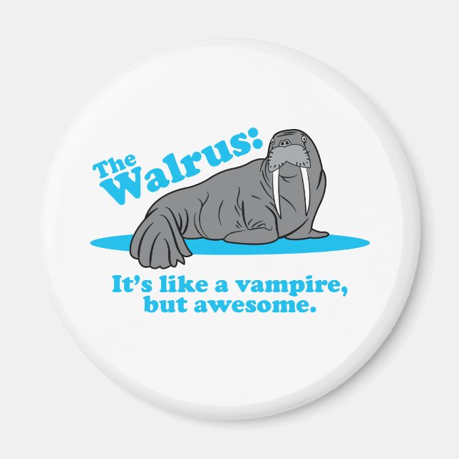 Íman O Vampiro Walrus (Frente)