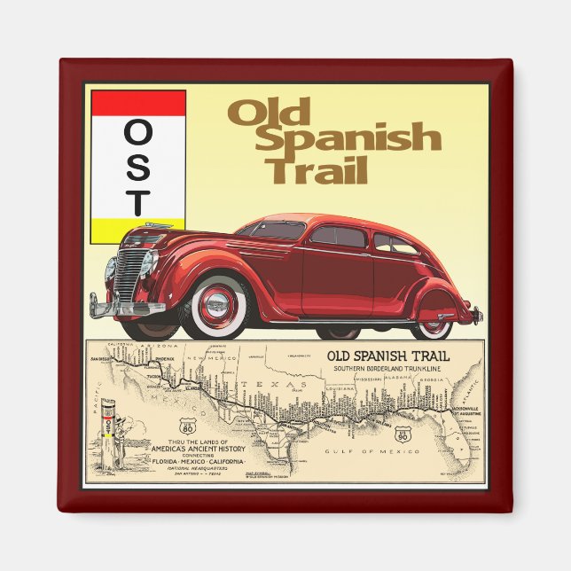 Íman O Velho Caminho Espanhol - Trilha Automática Histó (Frente)