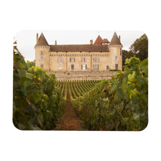 Íman O velho castelo medieval Chateau de Rully na Cote (Horizontal)