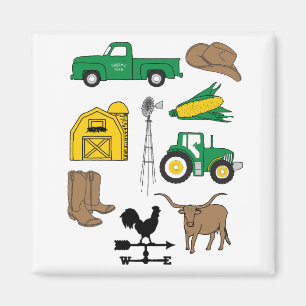 Íman O velho Macdonald tinha uma Fazenda Minha vida Faz